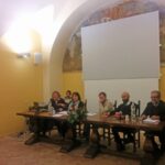 Tavolo dei relatori alla presentazione di VerdeGusto