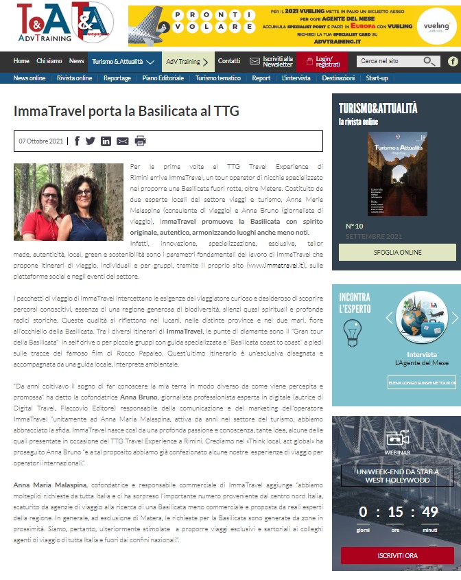 Turismo Attualità