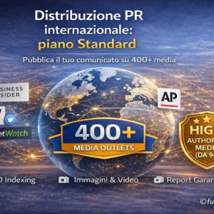 Distribuzione PR internazionale - Piano Standard